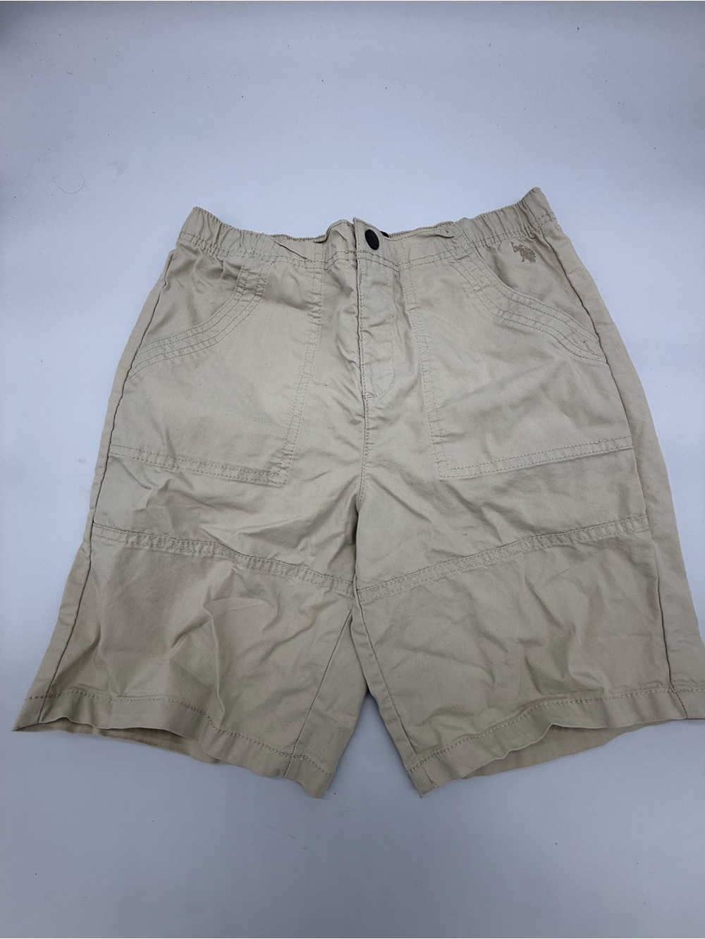 U.S. Polo Assn. Beige Cargo Shorts